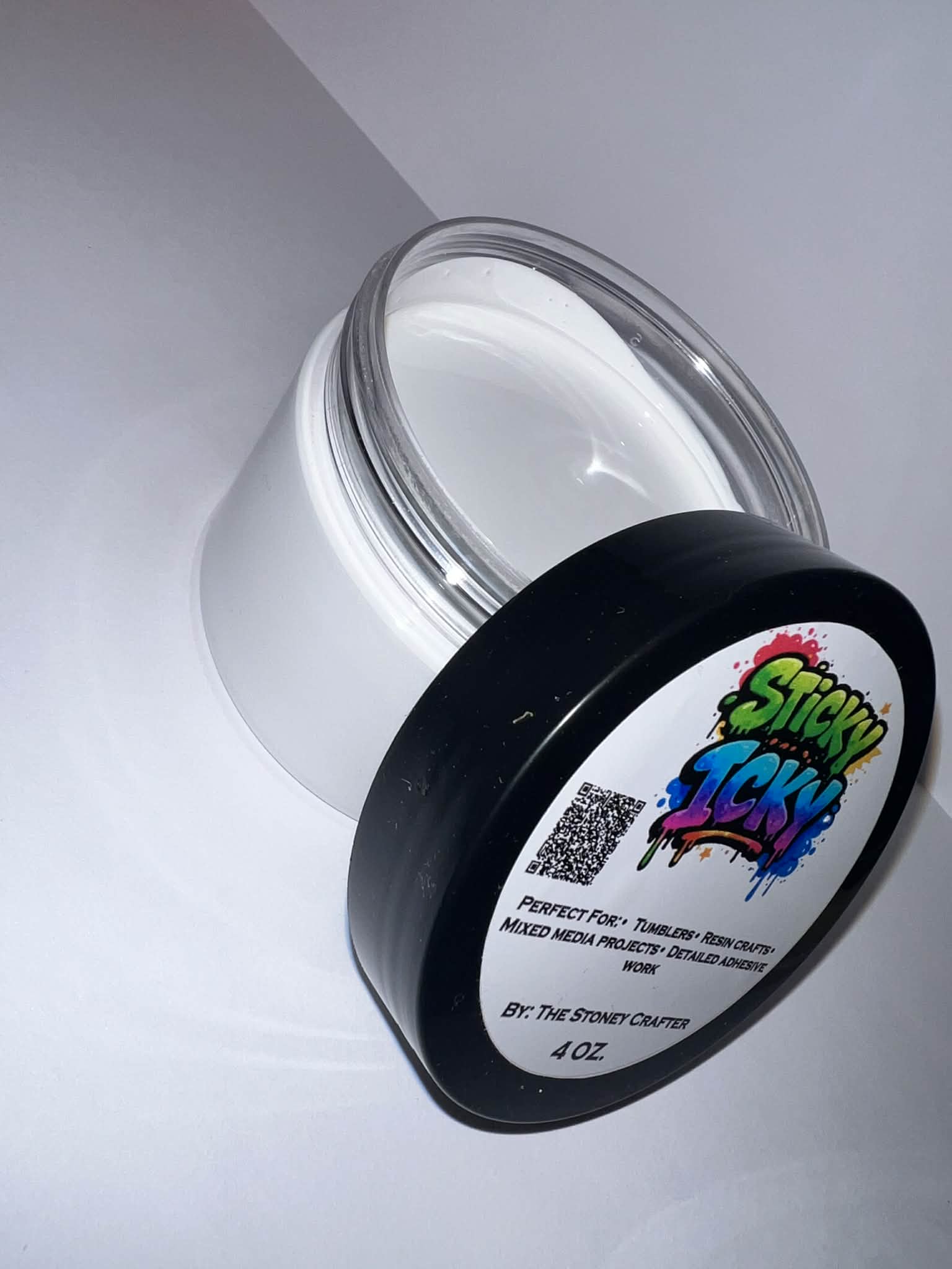 Sticky Icky 4oz jar White