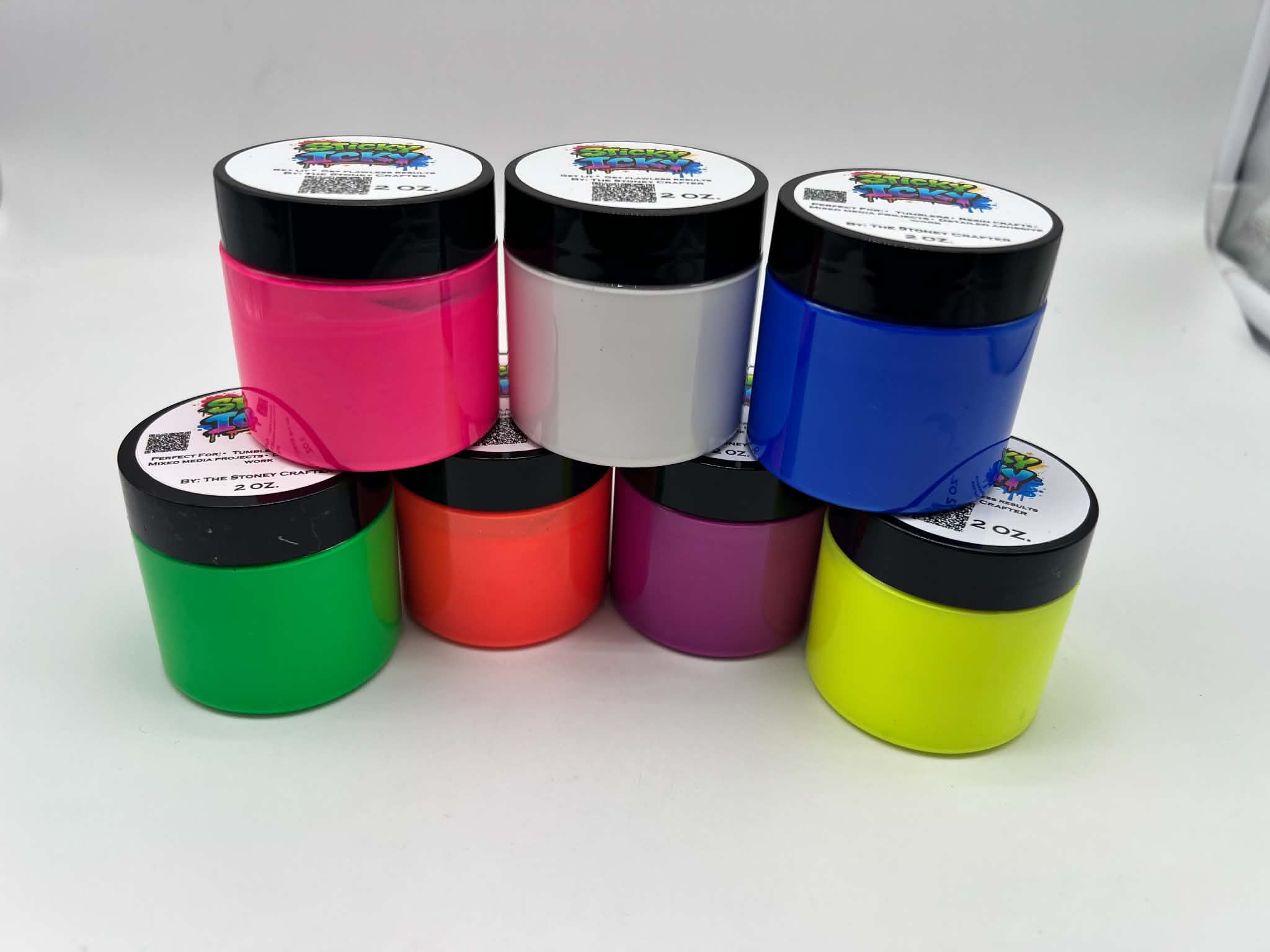 Sticky Icky 7 COLORS NEON BUNDLE Pre-order