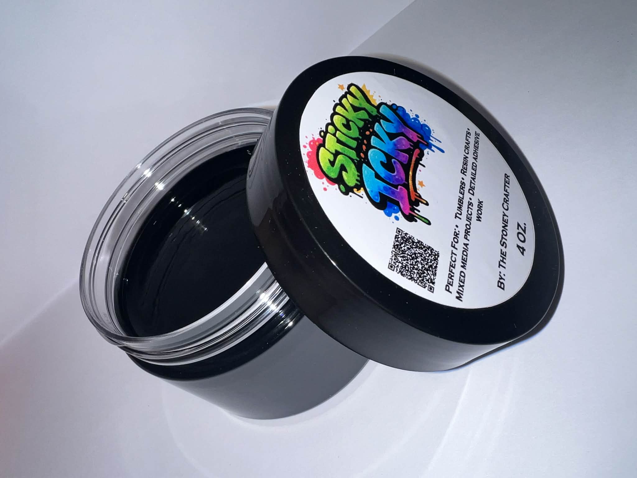 Sticky Icky 4oz jar Black
