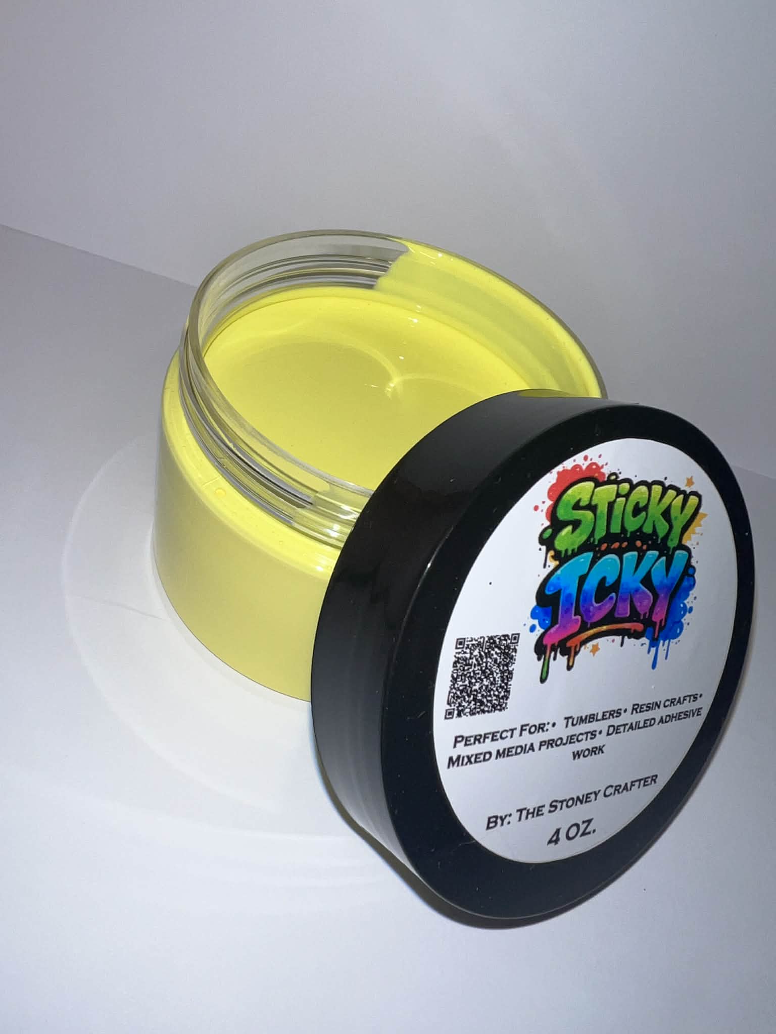 Sticky Icky 4oz bottle YELLOW